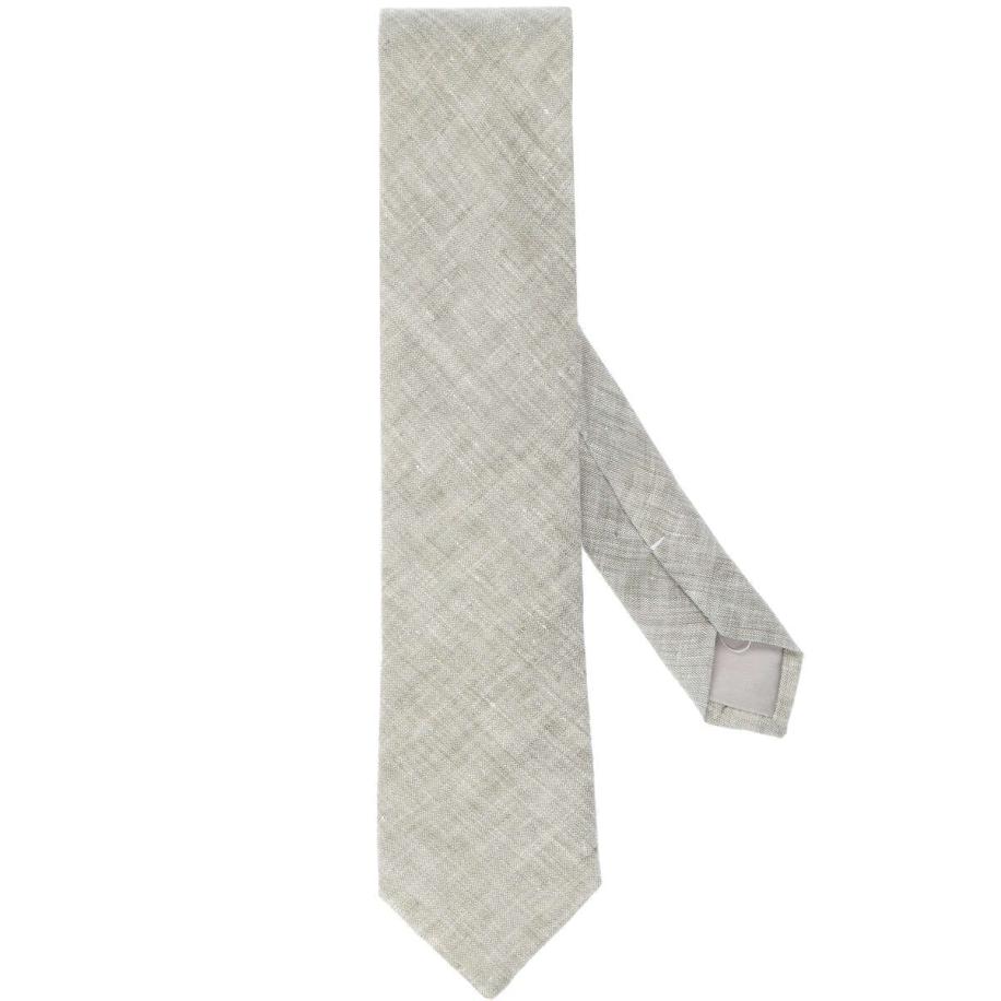 Jacques Britt Stropdas olijf, Gestructureerd Groen