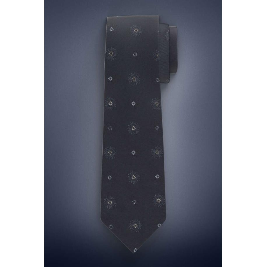 OLYMP SIGNATURE Stropdas nachtblauw, Motief Blauw