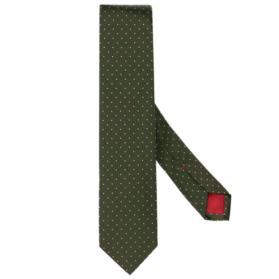 OLYMP Stropdas olijf, Groen