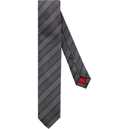 OLYMP Dunne stropdas blauw, Gestreept