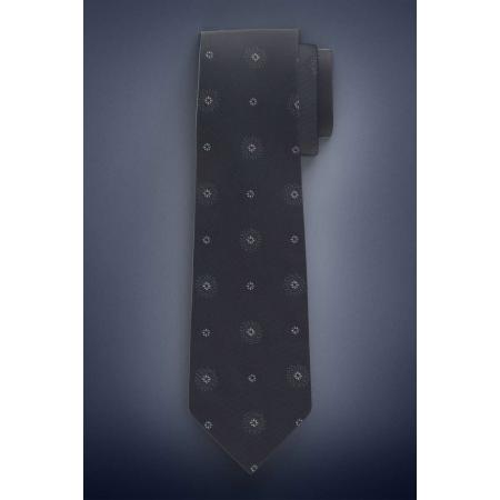 OLYMP SIGNATURE Stropdas nachtblauw, Motief