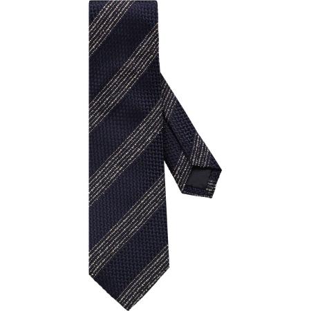 OLYMP SIGNATURE Stropdas blauw, Gedessineerd en gestreept