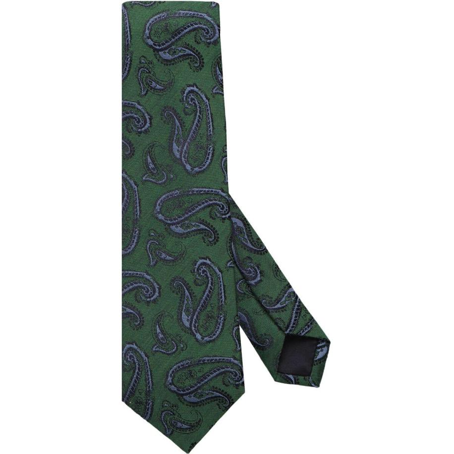 OLYMP SIGNATURE Stropdas groen/blauw, Motief Multicolor