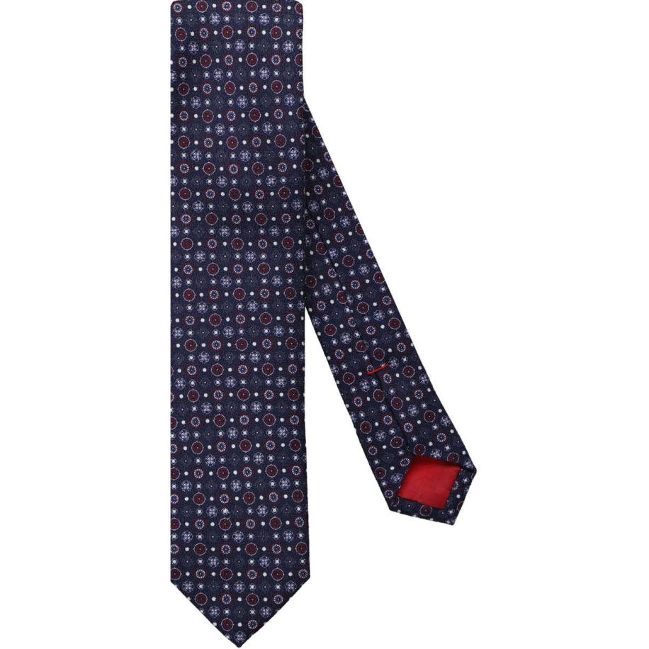 OLYMP Stropdas donkerrood, Motief Rood