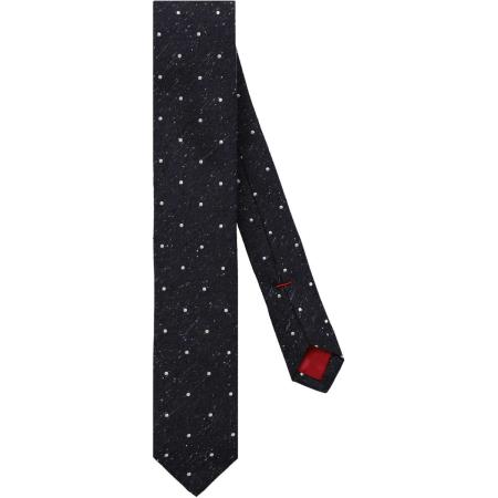 OLYMP Stropdas marine, Stippen