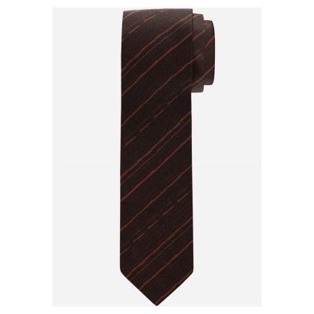 OLYMP Stropdas sienna, Gestreept
