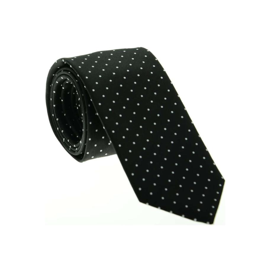 OLYMP Slim Krawatte Dunne stropdas zwart, Motief Zwart