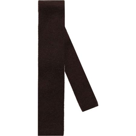 OLYMP SIGNATURE Dunne stropdas donkerbruin, Effen