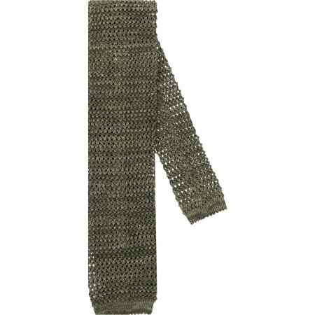 OLYMP SIGNATURE Dunne stropdas olijf, Effen