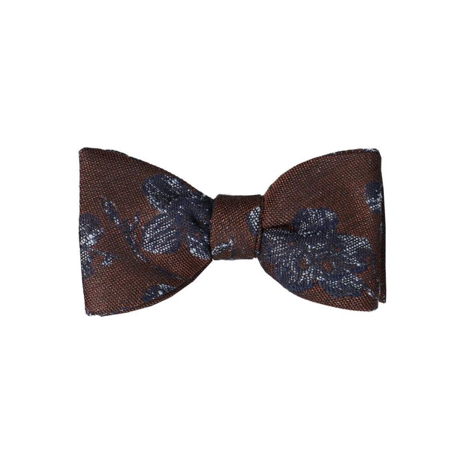 OLYMP SIGNATURE Vlinderdas oranje/blauw, Bloemen Multicolor