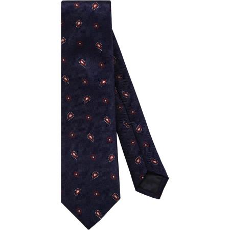 OLYMP SIGNATURE Stropdas blauw/rood, Motief