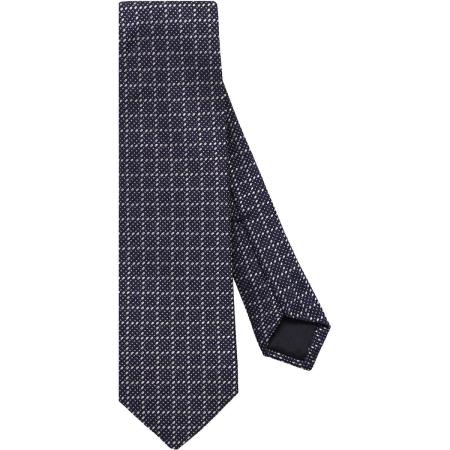 OLYMP SIGNATURE Stropdas marine/wit, Ruit