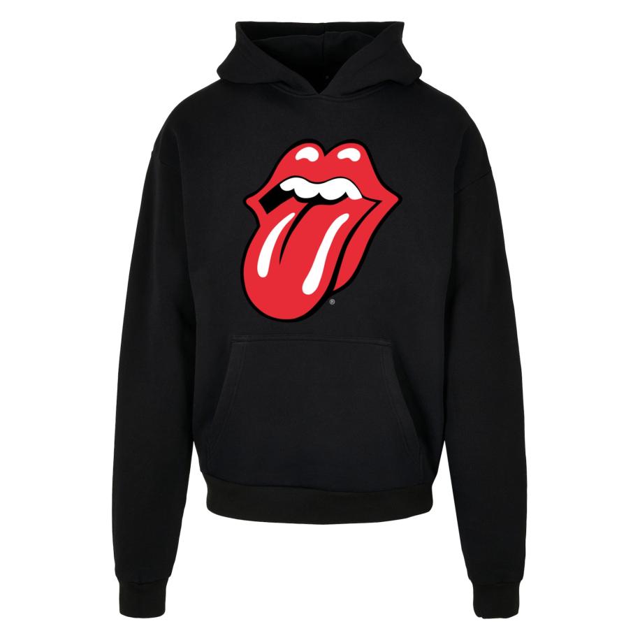 F4NT4STIC Sweatshirt The Rolling Stones Classic Tongue rood / zwart / wit Zwart