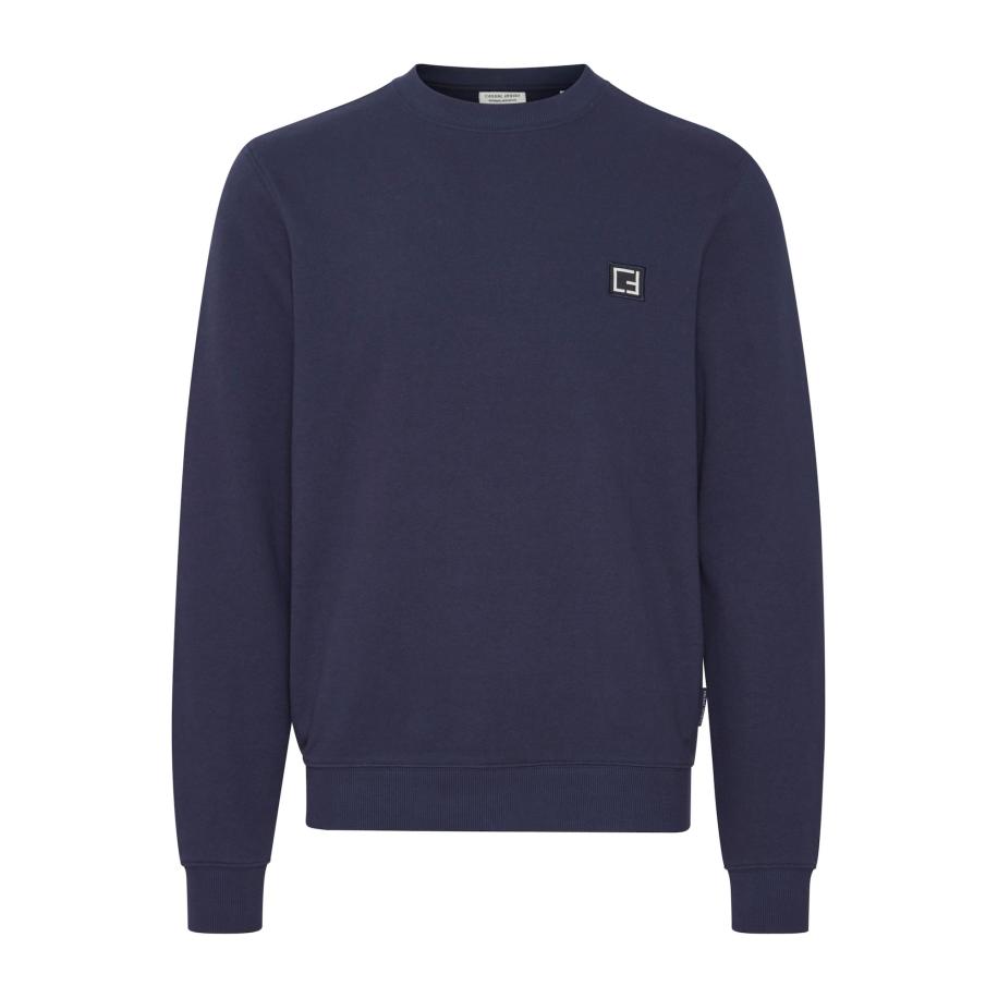Casual Friday Casual Friday Sweatshirt Sebastian donkerblauw / wit -