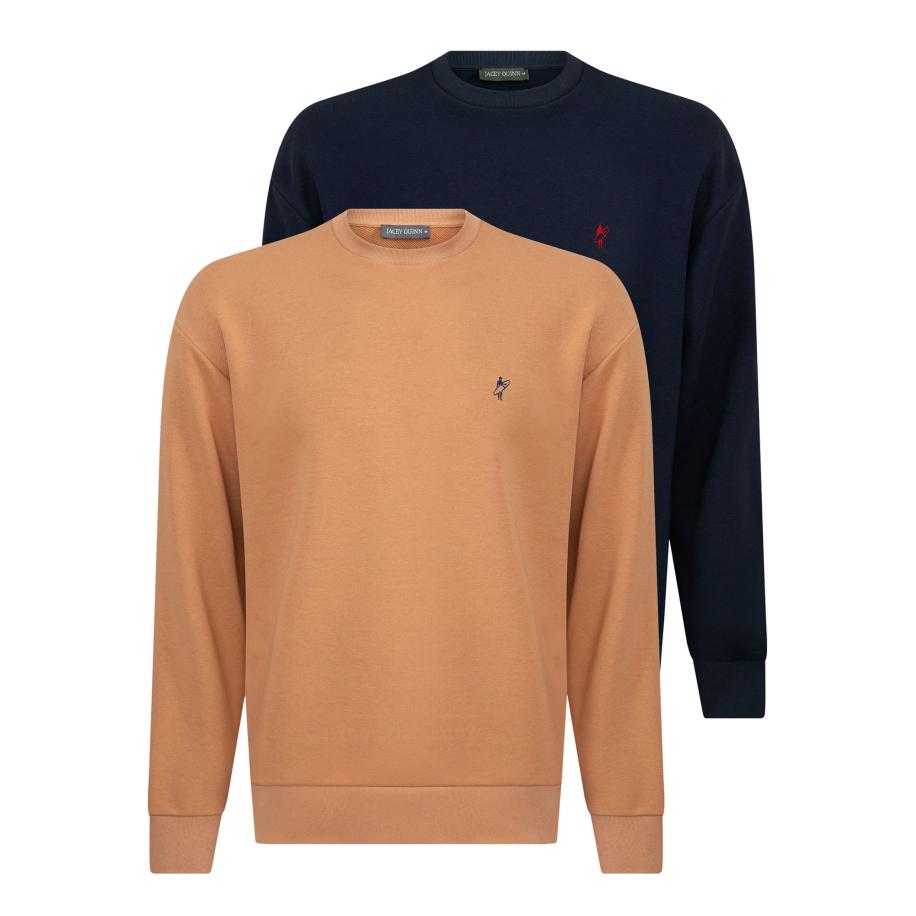 Jacey Quinn Jacey Quinn Sweatshirt camel / navy -