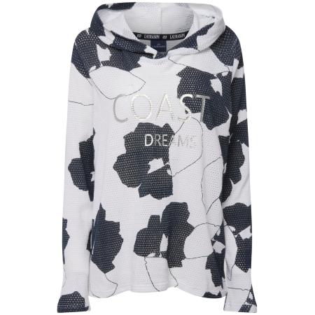 LAURASØN LAURASØN Sweatshirt marine / zilver / wit