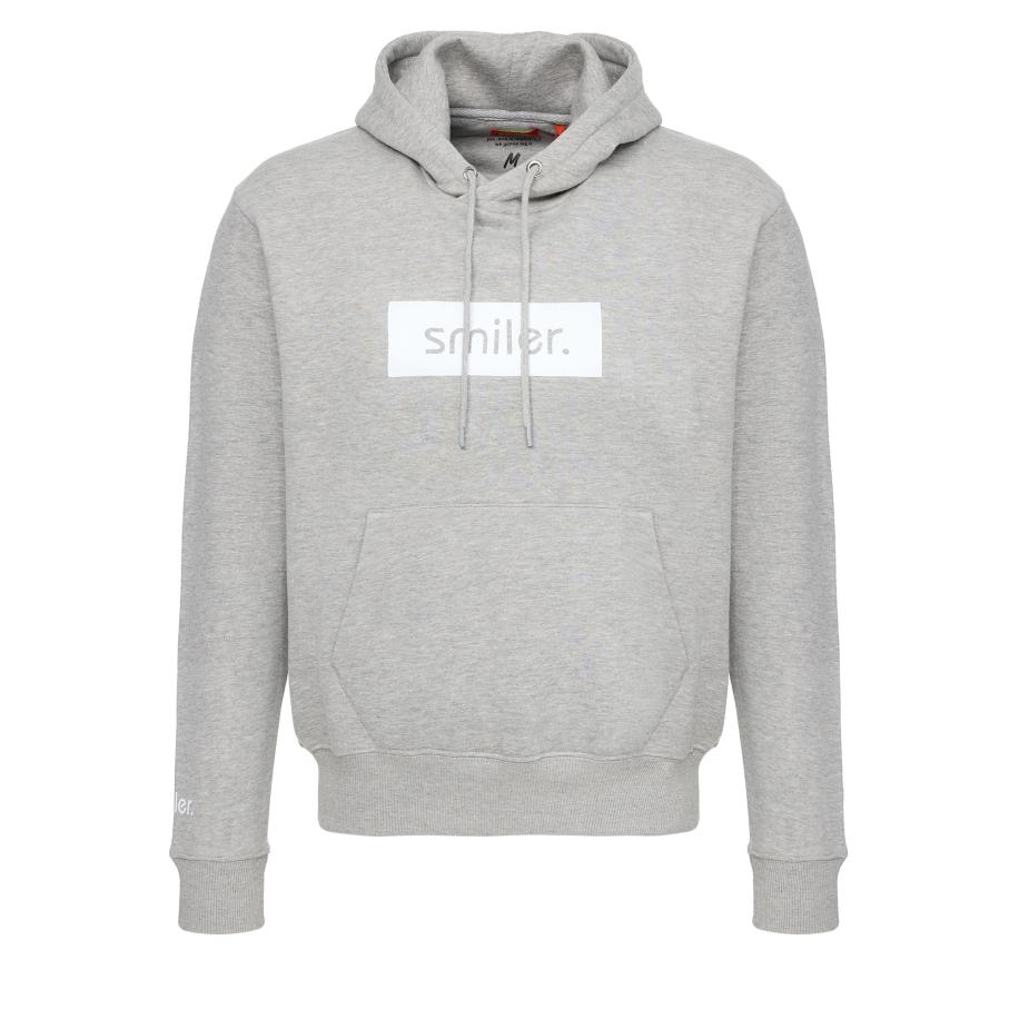 smiler. smiler. Sweatshirt Happy lichtgrijs -