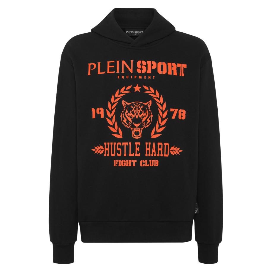 Plein Sport Plein Sport Sweatshirt oranjerood / zwart -
