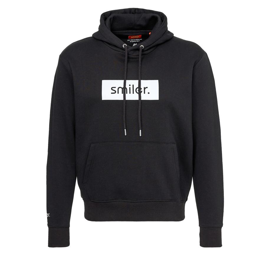 smiler. Sweatshirt Happy zwart / wit Zwart