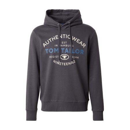 Tom Tailor TOM TAILOR Sweatshirt beige / blauw / donkergrijs