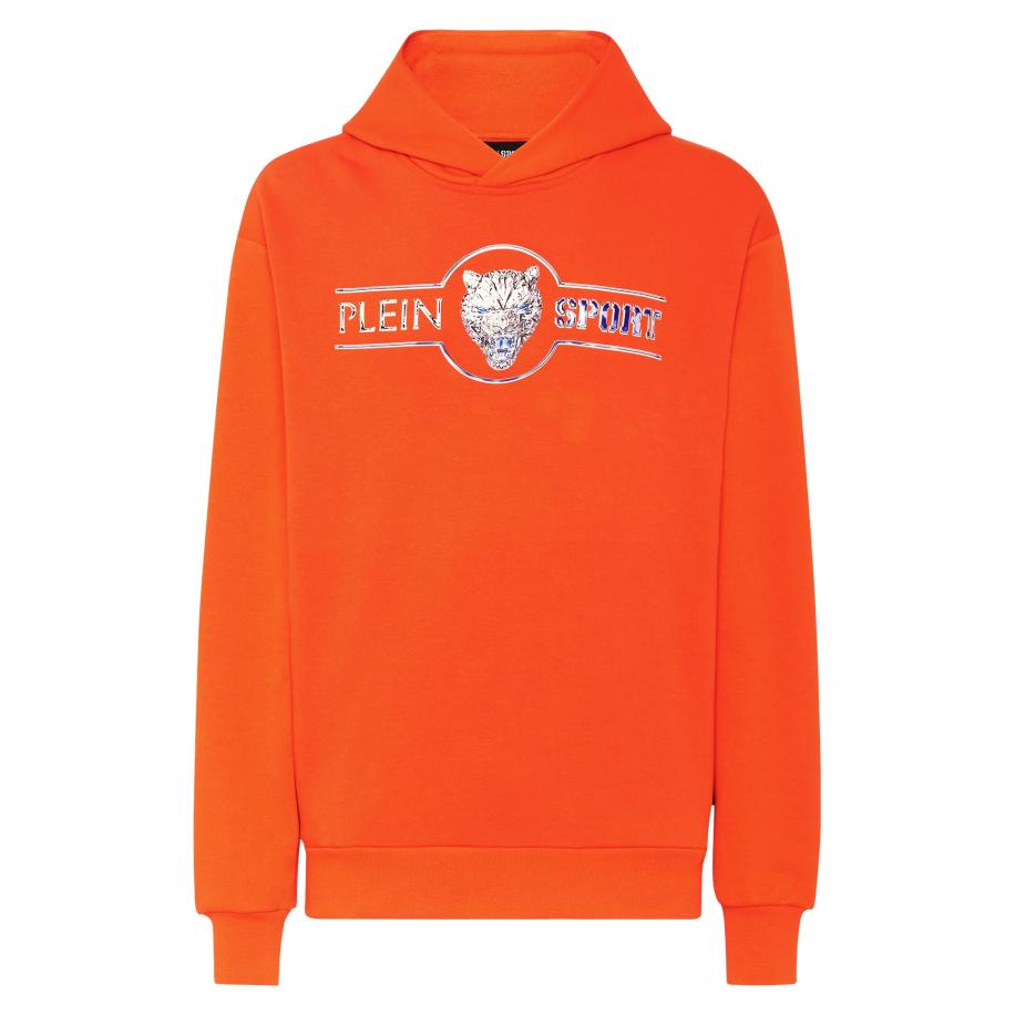 Plein Sport Plein Sport Sweatshirt navy / oranje / offwhite -