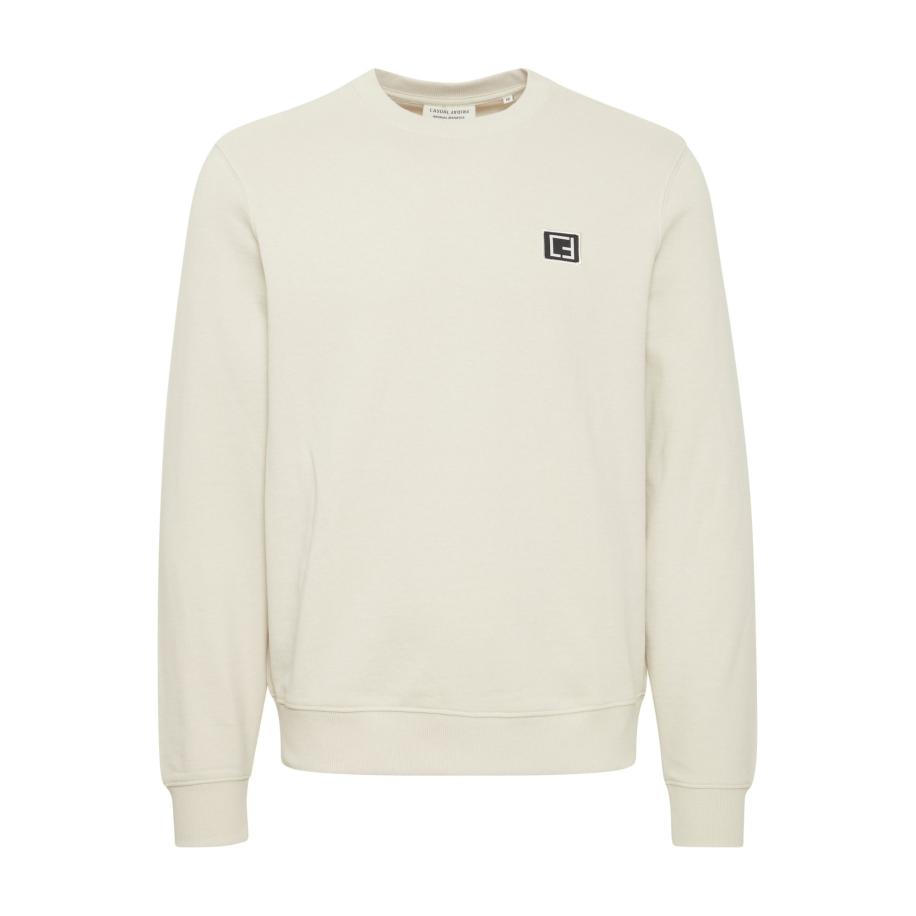 Casual Friday Casual Friday Sweatshirt Sebastian grijs / zwart / wit -