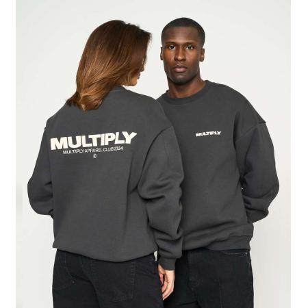 Multiply Apparel - Multiply - Oversized sweatshirt in zwart