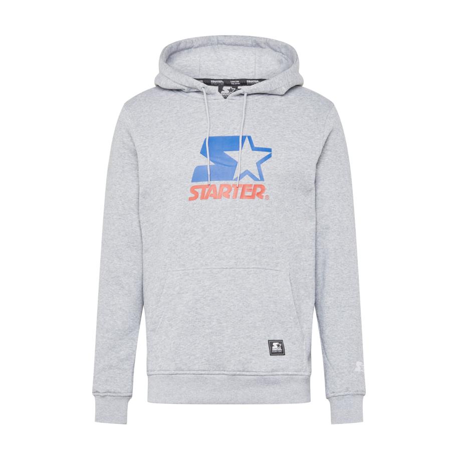 Starter Black Label Starter Black Label Sweatshirt blauw / grijs gemêleerd / rood -