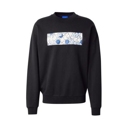 Hugo Boss HUGO Sweatshirt Neprix blauw / lichtblauw / zwart / offwhite