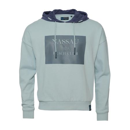 NASSAU Beach Club NASSAU Beach Club Sweatshirt NB231051 lichtblauw / grijs
