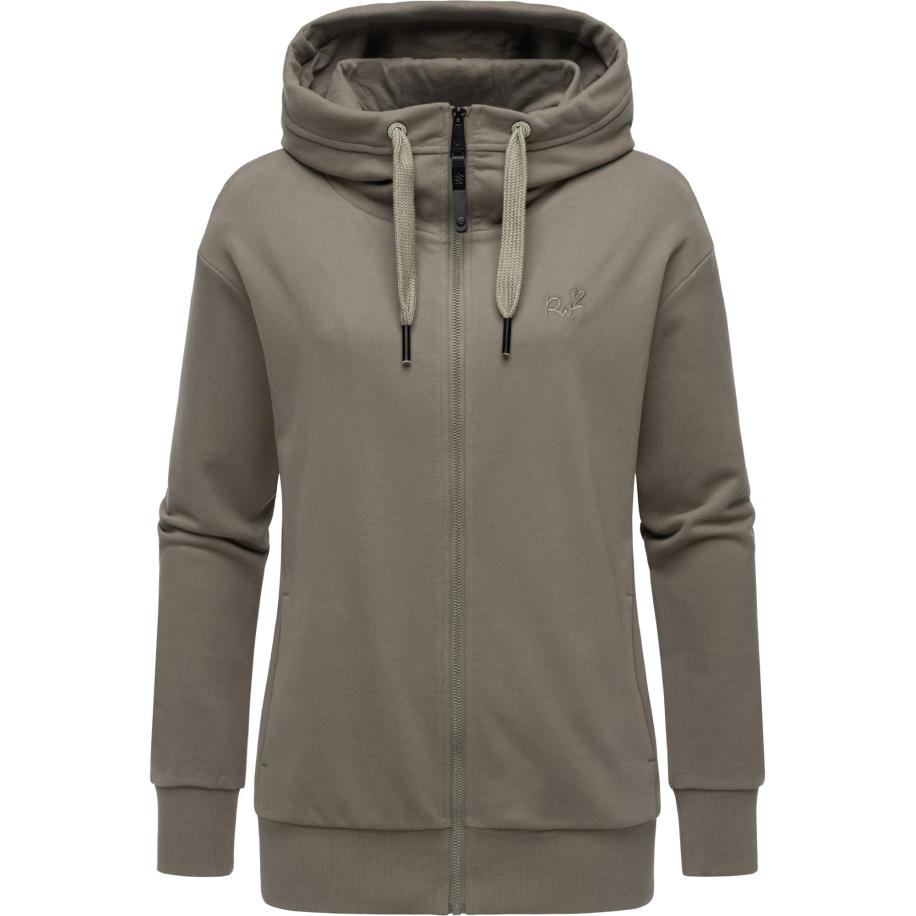 Ragwear Ragwear Sweatvest Yodis bruin -