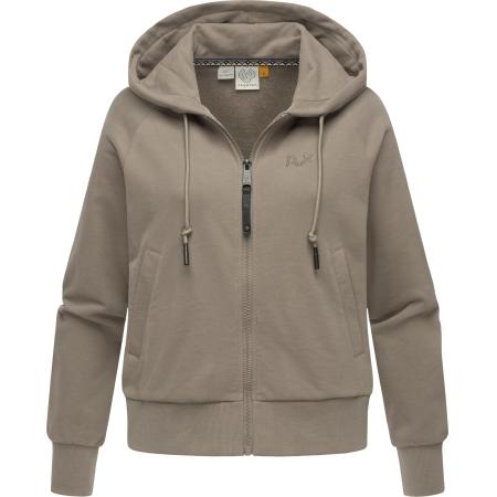 Ragwear Ragwear Sweatvest Taila chocoladebruin