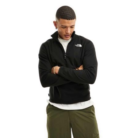 The North Face - Glacier 100 - Fleecetop met 1/4 rits in zwart