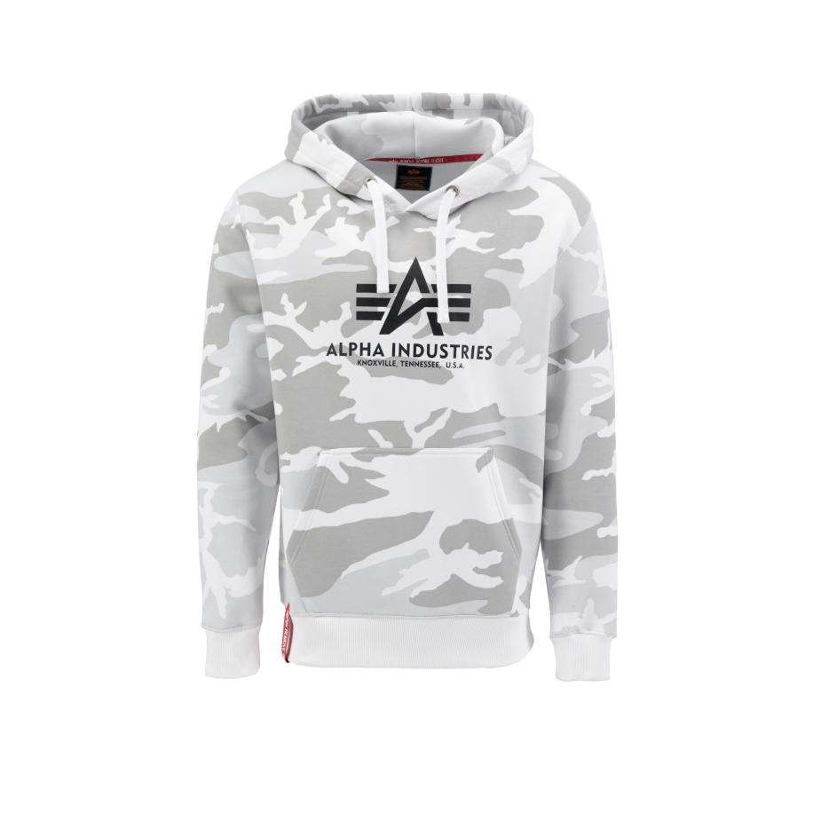 Alpha Industries ALPHA INDUSTRIES Sweatshirt grijs / lichtgrijs / zwart / wit -