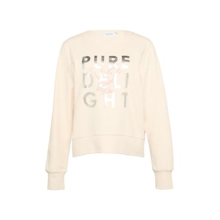 comma casual identity comma casual identity Sweatshirt crème / zilver