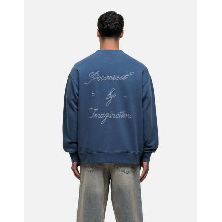 Good For Nothing - Imaginary - Sweatshirt met grafische print in grijsblauw