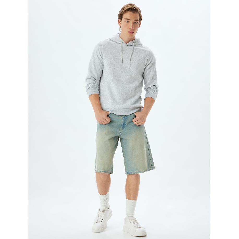 Koton Koton Sweatshirt grijs gemêleerd -