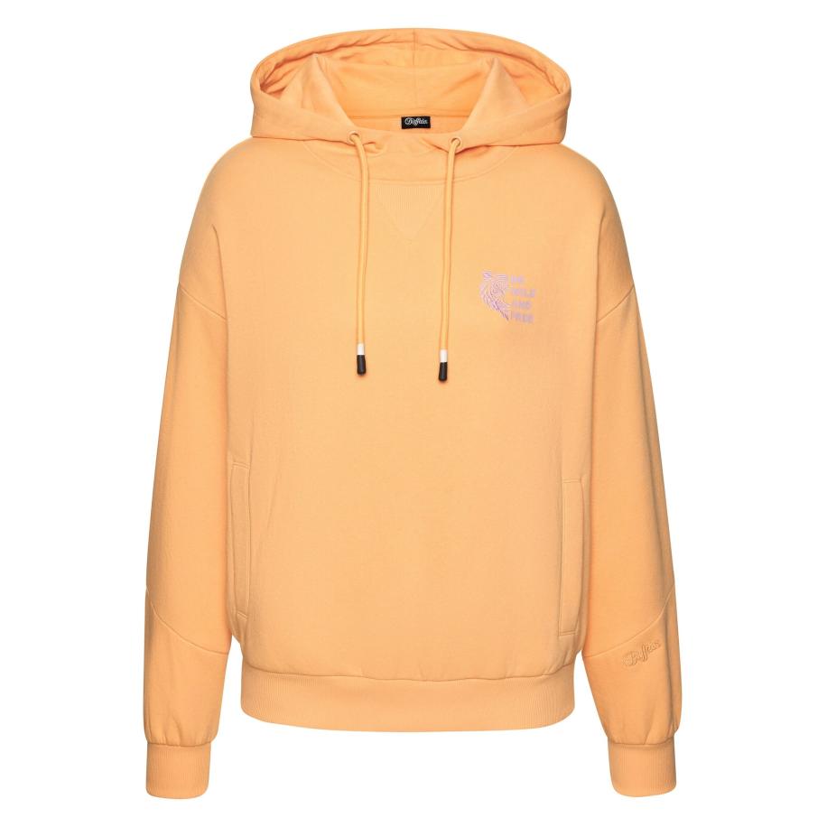 Buffalo BUFFALO Sweatshirt lavendel / lichtoranje -