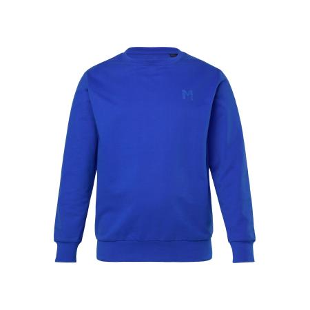 men plus Men Plus Sweatshirt kobaltblauw