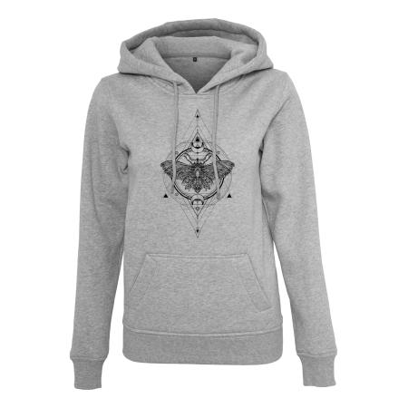 Merchcode Merchcode Sweatshirt grijs gemêleerd / zwart