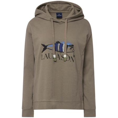 LAURASØN LAURASØN Sweatshirt grijs / gemengde kleuren