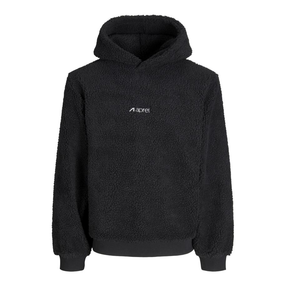 aprel aprel Sweatshirt zwart / wit -