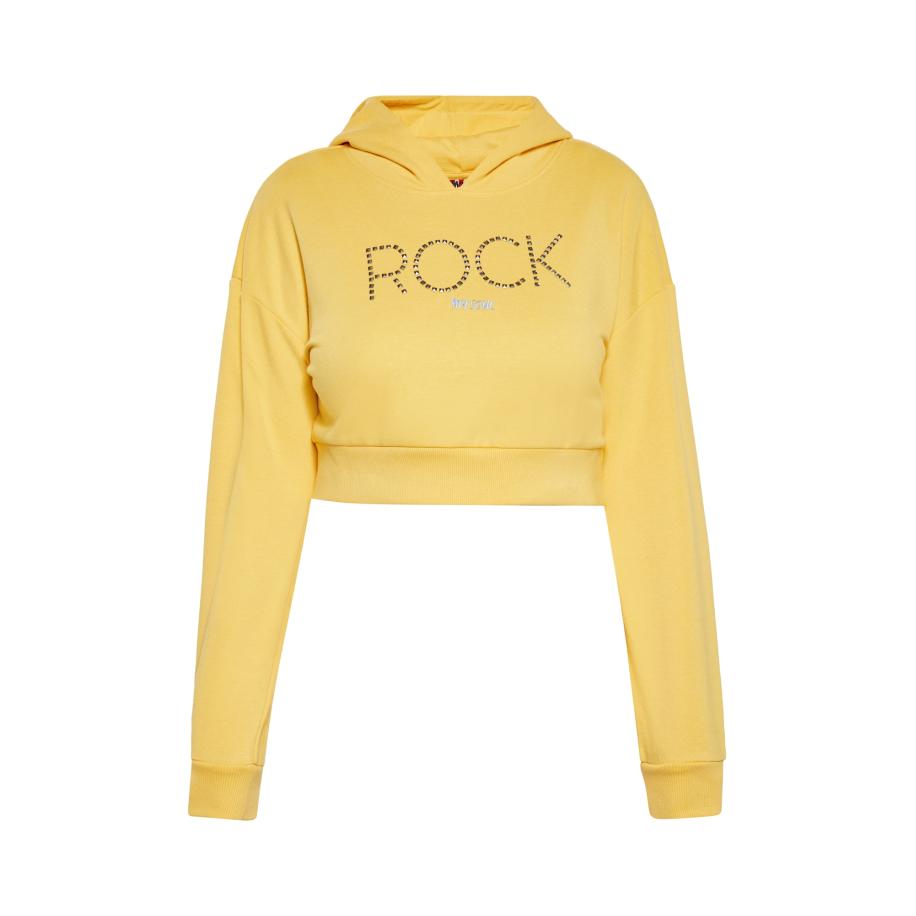 MYMO myMo ROCKS Sweatshirt lichtblauw / goudgeel / zilver -