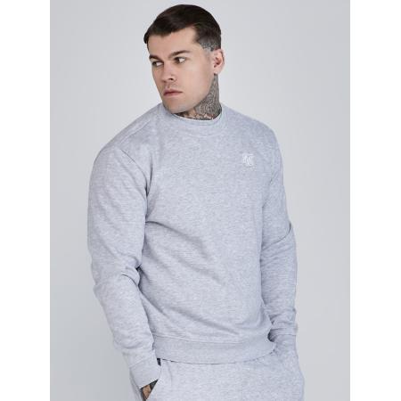 SikSilk SikSilk Sweatshirt grijs gemêleerd