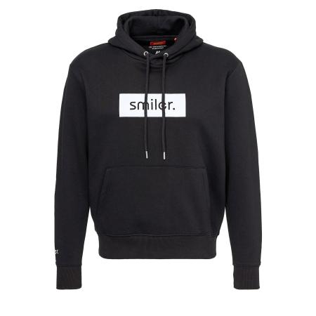 smiler. Sweatshirt Happy zwart / wit