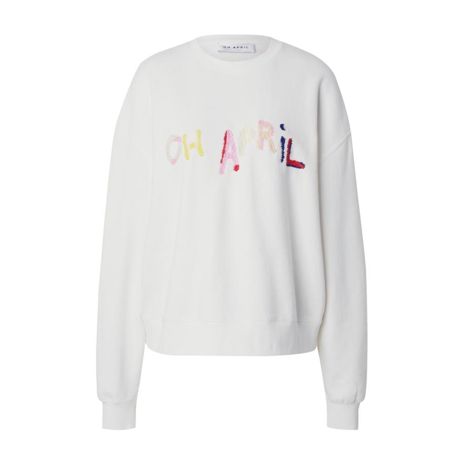 OH APRIL OH APRIL Sweatshirt gemengde kleuren / wit -