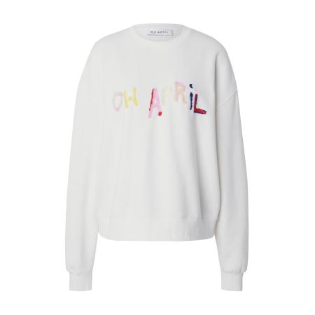 OH APRIL OH APRIL Sweatshirt gemengde kleuren / wit