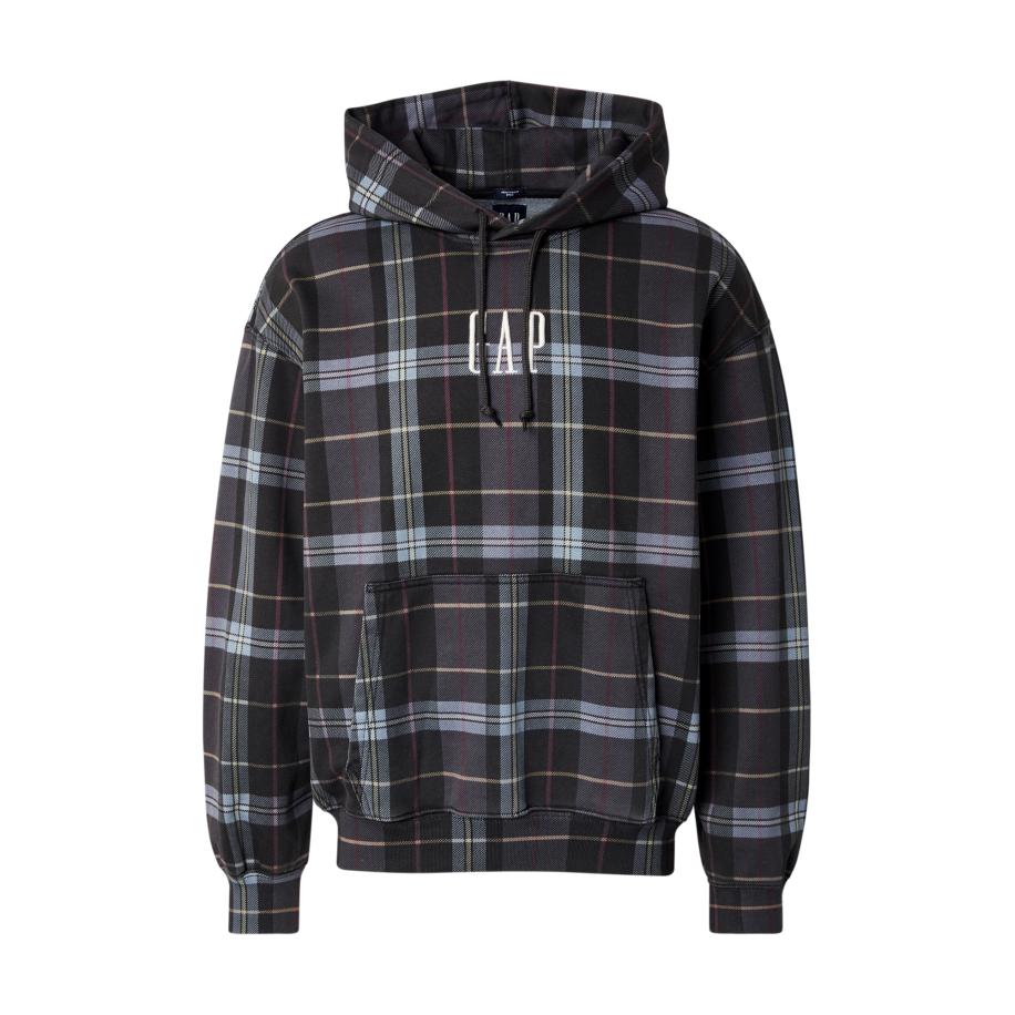 GAP GAP Sweatshirt basaltgrijs / wijnrood / zwart / wit -