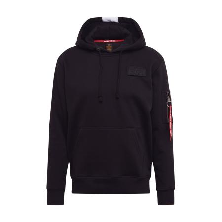 Alpha Industries ALPHA INDUSTRIES Sweatshirt Red Stripe zwart / wit