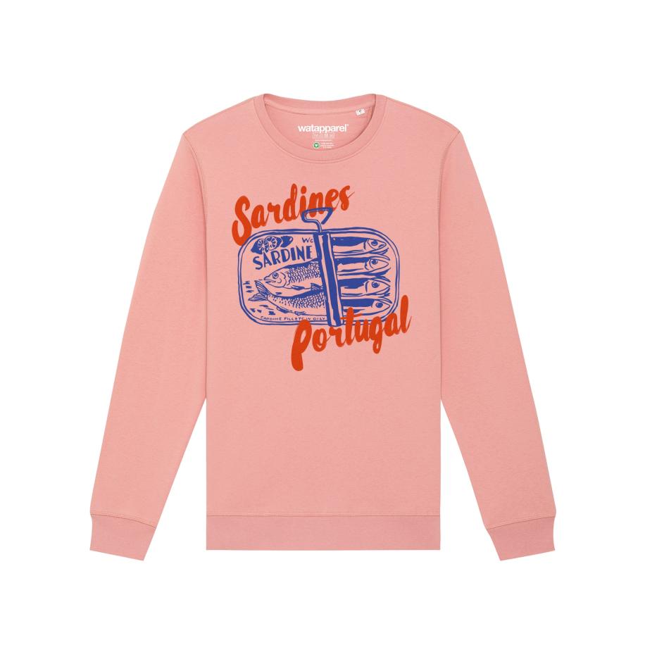 Watapparel Watapparel Sweatshirt Sa blauw / oranje / rosa -